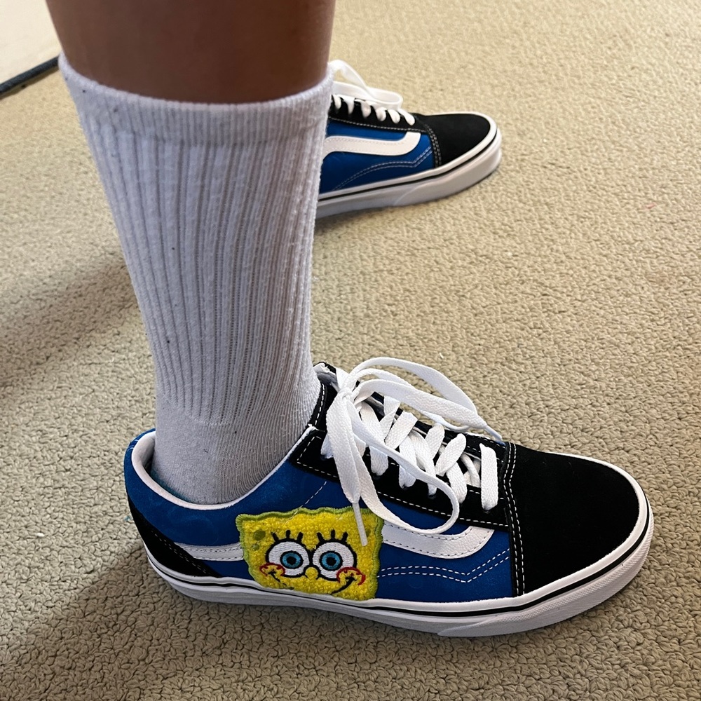 Vans x Sponge Bob Sneakers Trainer Shoe Nickelodeon